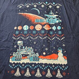 Loot Crate Exclusive Mars Rover Holiday Pixel Babydoll Tee